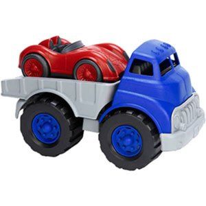 Green Toys Flat Bed Truck & Race Car
